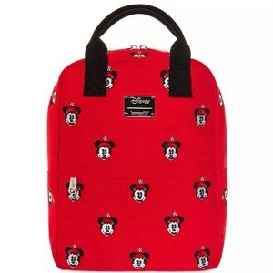 NWT - Loungefly Disney Minnie Mouse Canvas Backpack